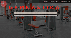 Desktop Screenshot of gym-nastika.ru