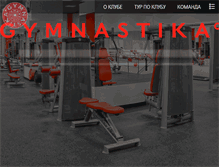Tablet Screenshot of gym-nastika.ru